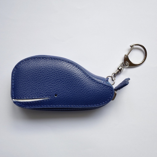 【SALE60%OFF】オリジナル コインケース:くじら;